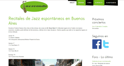 Desktop Screenshot of jazzeando.com.ar