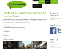 Tablet Screenshot of jazzeando.com.ar